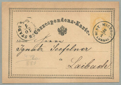 4745325: Austria Cancellations Salzburg - Postal stationery