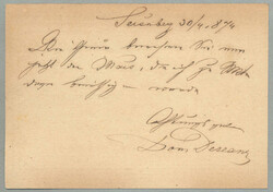 1867, 2kr, yellow, Correspondenz-karte, used SEISENBERG - 12p, fresh ...
