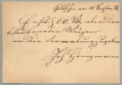 1867, 2kr, yellow, Correspondenz-karte, used GOTTSCHEE KOCEVJE - 5p, ...