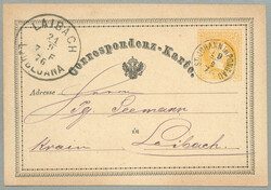 4745325: Austria Cancellations Salzburg - Postal stationery