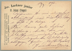 1867, 2kr, gelb, Korrespondenzkarte, gestempelt ST. JOHANN im PONGAU ...