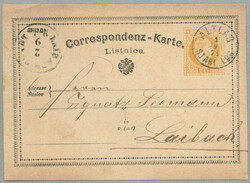 4745365: 奧大利郵戳Krain - Postal stationery