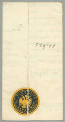 1917, Brief von Litschau nach Klein Litschau, eingeschriebener ...