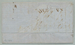 1862, Entire letter, cancelled with clear strike of BEYRUT/19.OTTO, ...