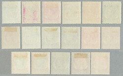 1948-52, 1c. - $2, partial set of (17), missing the $5 value, LPOG, ...