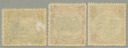 1938, 1s. - 3s., full set of (3), LPOG, very fresh and desirable, ...