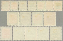 1948, 1m. - 50p., full set of (16), LPOG, very fresh and desirable, ...