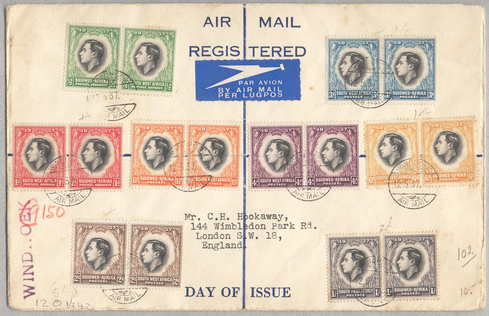 Lot 20565 - British Commonwealth south west africa - classicphil GmbH 8'th classicphil Auction - Day 2 Lot 20565 - British Commonwealth south west africa - classicphil GmbH 8'th classicphil Auction - Day 2