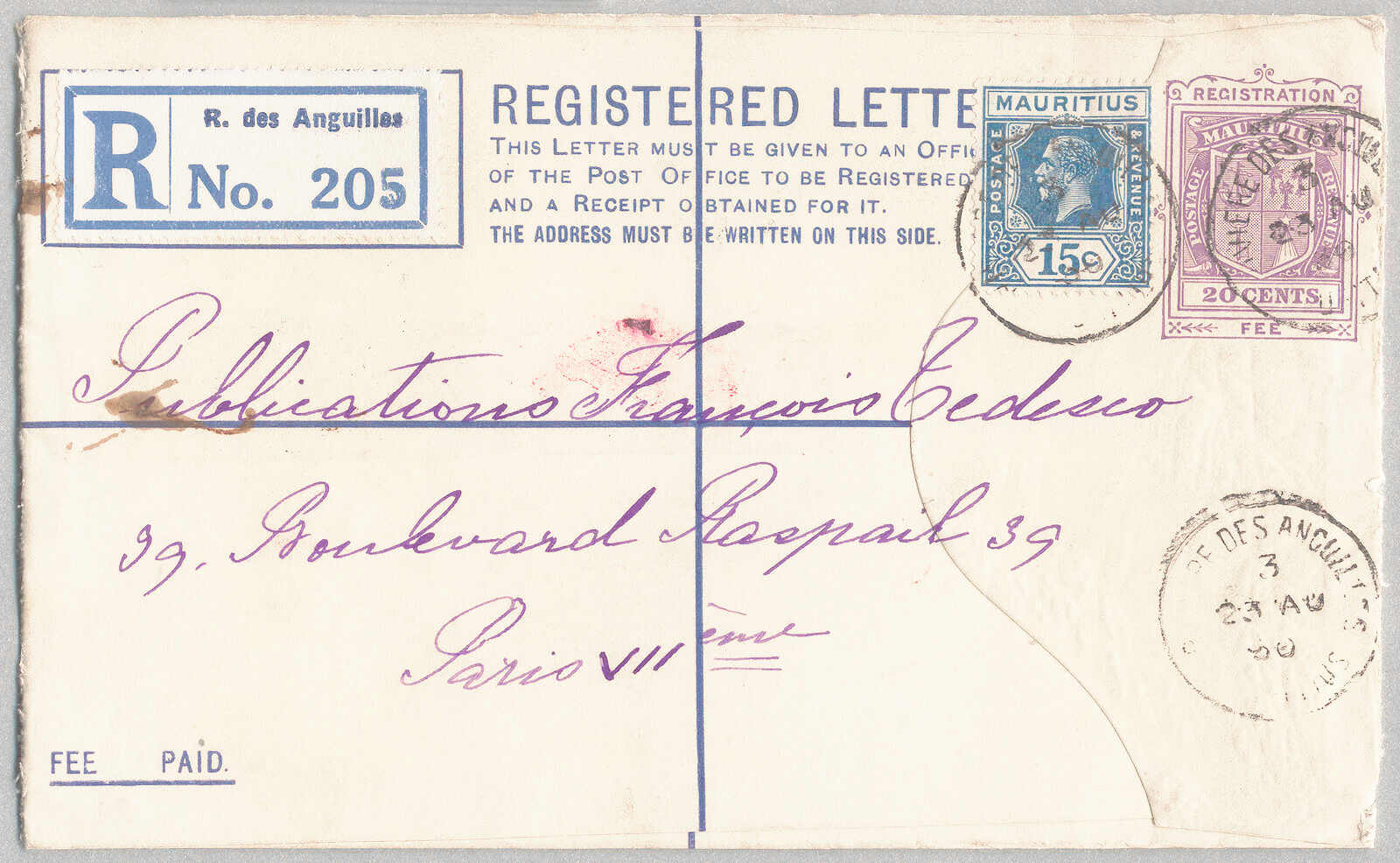 Lot 20413 - British Commonwealth Mauritius - classicphil GmbH 8'th classicphil Auction - Day 2 Lot 20413 - British Commonwealth Mauritius - classicphil GmbH 8'th classicphil Auction - Day 2