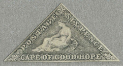 1862, 6d., slate-purple/blued paper, magnificent strong shade of ...