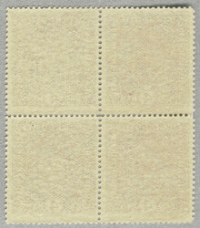 1916, 4 K, olivgrün, 4er Block, Breitformat, postfrisch, frisches ...