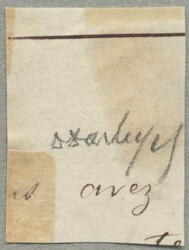 1856-62, 10 cent., vertical bisected, used with four ringed centre ...