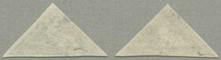1853, 4 d, blue, shades, used, very fresh and desirable, XF! ...