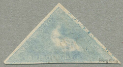 1853, 4 d, deep blue, on bluish paper, used, very fresh and desirable ...