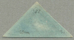 1853, 4 d, deep blue, on bluish paper, used, very fresh and desirable ...