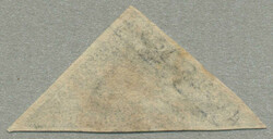 1863, 4 d, steel blue, used, very fresh and desirable, XF! Estimate ...