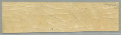1850, red St. Andrews cross, MP, unused, strip of four, with full ...