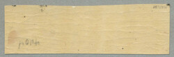 1850, red St. Andrews cross, in pale red colour, MP, strip of three, ...