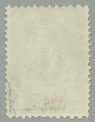 1873, 25 kr., black, Telegraph stamp, typography, unused with ...