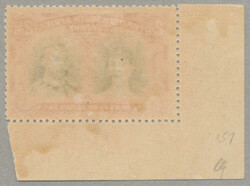 1910-13, Double Head Issue, 2 s 6 d, blackish-brown and rose red, ...
