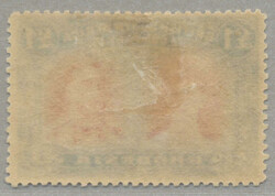 1910-13, Double Head Issue, £ 1, carmine and-bluish slate, perf 14, ...