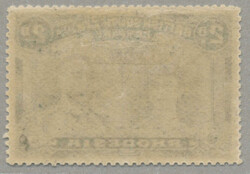 1910-13, Double Head Issue, 2 d, black and slate-black, perf 15, with ...