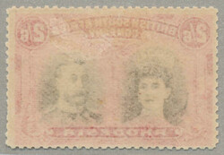 1910-13, Double Head Issue, 2s 6d, bistre brown and crimson, perf 14, ...