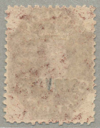 1869, 8d., chocolate, SERVICE opt, POG, fresh and desirable, XF! ...