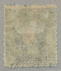 1881, 4 d, blue, surcharge with type 9, LPOG, very fresh and ...