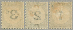 1892, full set of (3), LPOG, very fresh and desirable, XF! Estimate ...