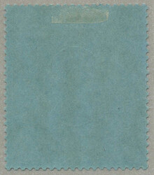 1921, 2r., red and black on blue paper, LPOG, some stains on top ...