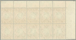 1938-54, 1 c, variety at lower right Break in birds breast, ...