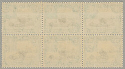 1938-54, 1 c, variety Moutain retouch, multiple, LPOG, very fresh and ...