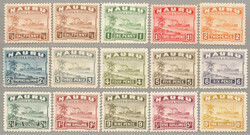 1937-48, 1/2 d to 10 s, shiny surfaced paper, full set, LPOG, very ...