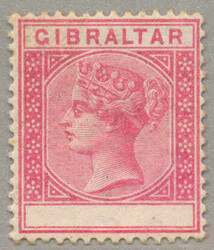 1889-96, 10 c, carmine, variety Value omitted, LPOG, fine and ...