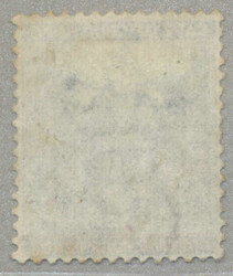 1874-76, 3d on 4d, blue, surcharge in red, LPOG, very fresh and ...