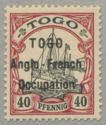 245: Deutsche Kolonien Togo Britische Besetzung