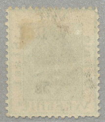 1900, 5s. on 5s., green, mixed raised and level stops, LPOG, very ...