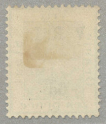 1900, 6d. on 6d., blue, stop after V missing on opt, POG, very fresh ...