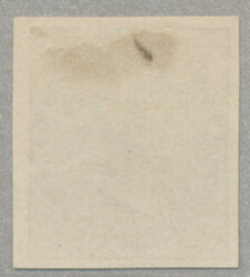 1856-64, 1/2 a, pale blue, proof on thick wove paper in pale ...