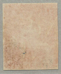 1858-1862, 6d vermillion, Britannia, imperf, NG, slightly touched at ...