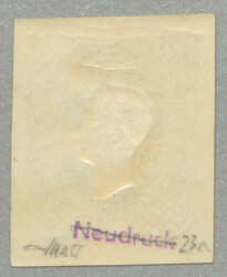 1861, 1,05Kr Newspaper stamp in light grey, mint never hinged with ...