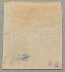 1866, Maximilian issue, lithographed, 7c, with district opt CHALCO ...