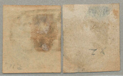 1866, Maximilian issue, lithographed, 13c (2), with district opt ...