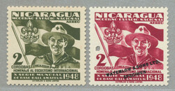 1948, set of (2) colour proofs for the 1948 Airmail Scout issue of ...