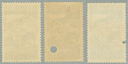 1948, set of (3) items related to the 1948 World Scout Jamboree issue ...
