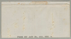 1989, used with numeral cancellation 147 from CLUNES, free Frank ...