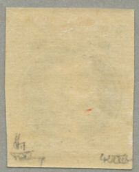 1867, 1 kr, graulila, Type Ib, grober Druck, ungebraucht, Attest ...