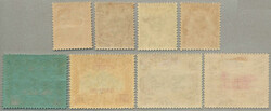 1919, 1c-$1, (8), full sets (6+2) including the 50c on $2 and $1 on ...