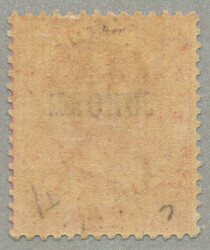 1884, 2c, rose, JOHOR opt - 14, LPOG, perf. 14, desirable, VF-XF! ...